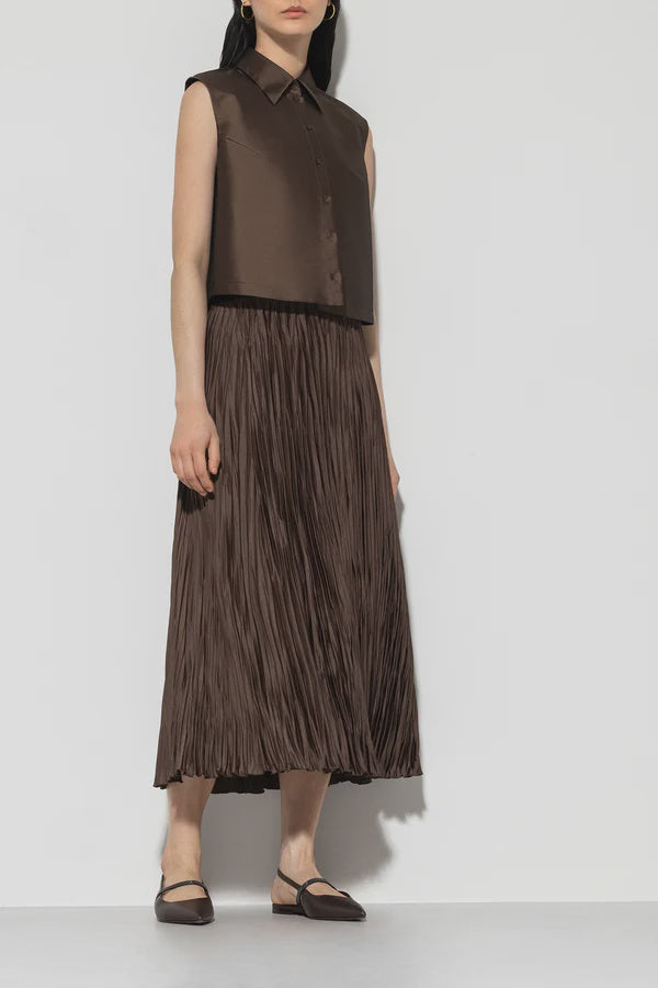 Crushed texture Skirt