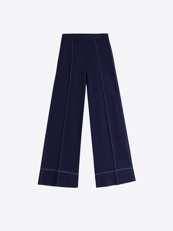 Wide leg trouser