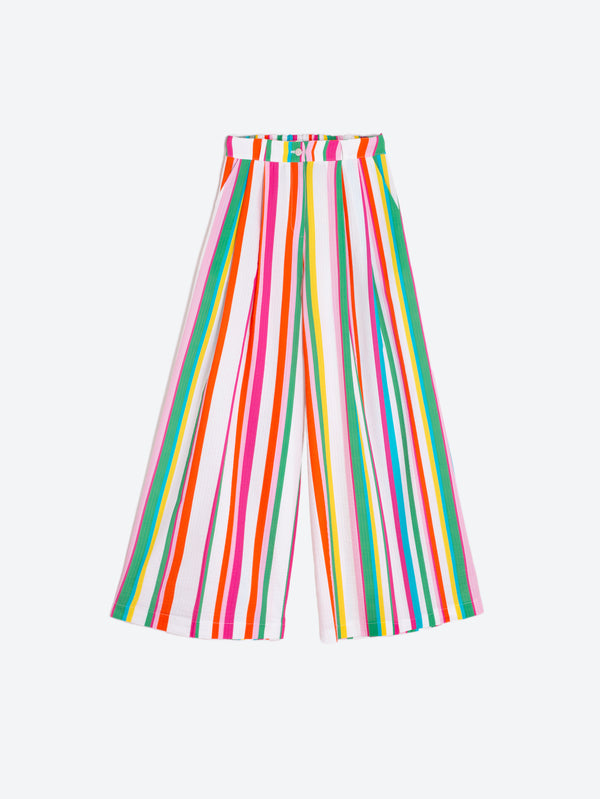 Stripe Wide Trousers