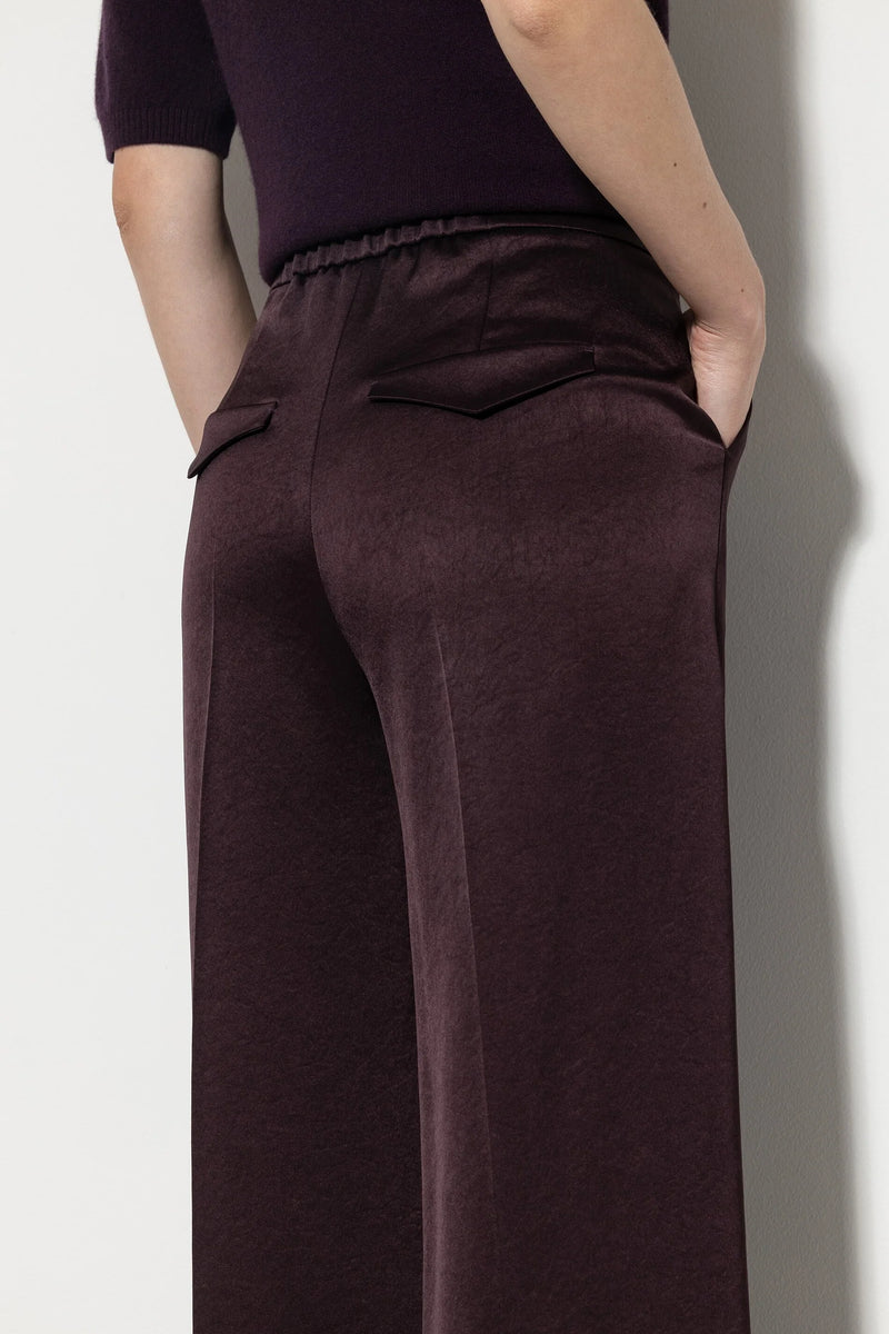 Satin Wide Leg Pant