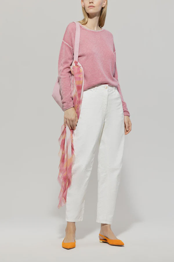 Wide leg denim Off white