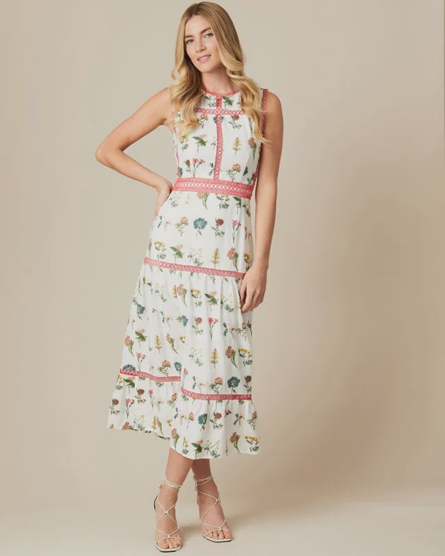 Marina sleeveless Tea dress