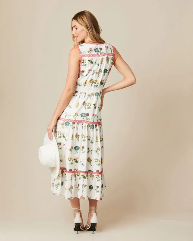 Marina sleeveless Tea dress