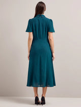 Reya Collared Midi Dress