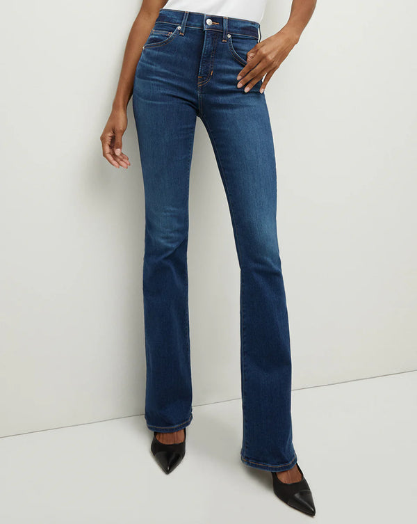 Beverly high rise skinny flare