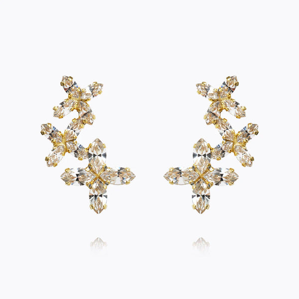 Multistar cuff earring - Crystal