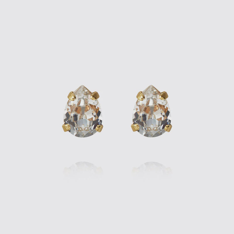 Superpetite drop earring in Crystal