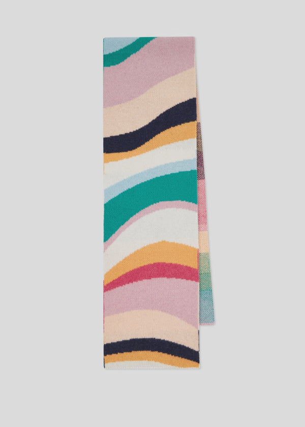 'Swirl' Jacquard Scarf