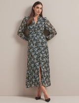 Lilianna Button Through Maxi Dress