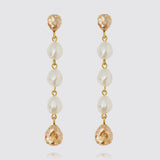 Paloma Gold and Pearl Earring