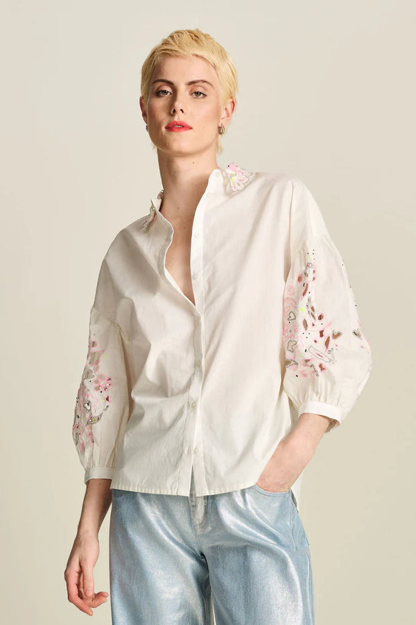 Embroidered Blooming Blouse