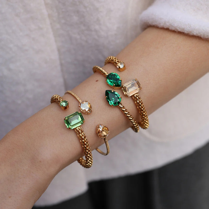 Daria Gold Bracelet-Peridot